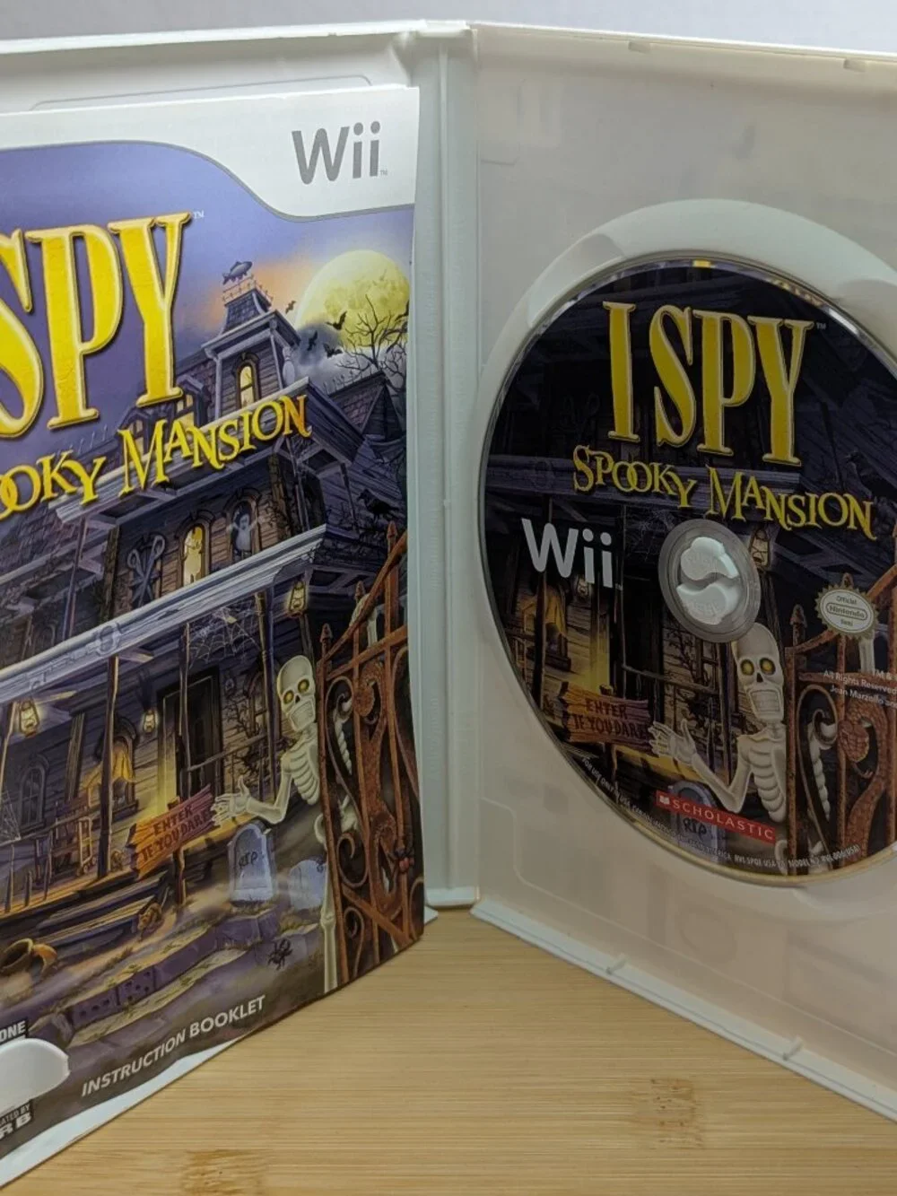 I Spy Spooky Mansion (Nintendo Wii, 2010) CIB Tested!